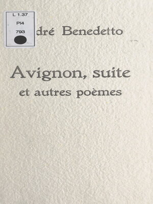 cover image of Avignon, suite